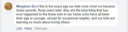 talking to children about foster care